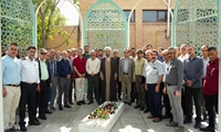 گرامی‌داشت سومین سالگرد تدفین شهید گمنام در سازمان پژوهش‌های علمی و صنعتی ایران