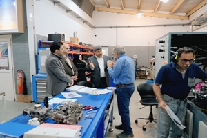 معاون فرهنگی و اجتماعی معاون اول رئیس جمهور از شرکت‌های دانش بنیان سازمان پژوهش‌های علمی و صنعتی ایران بازدید کرد 